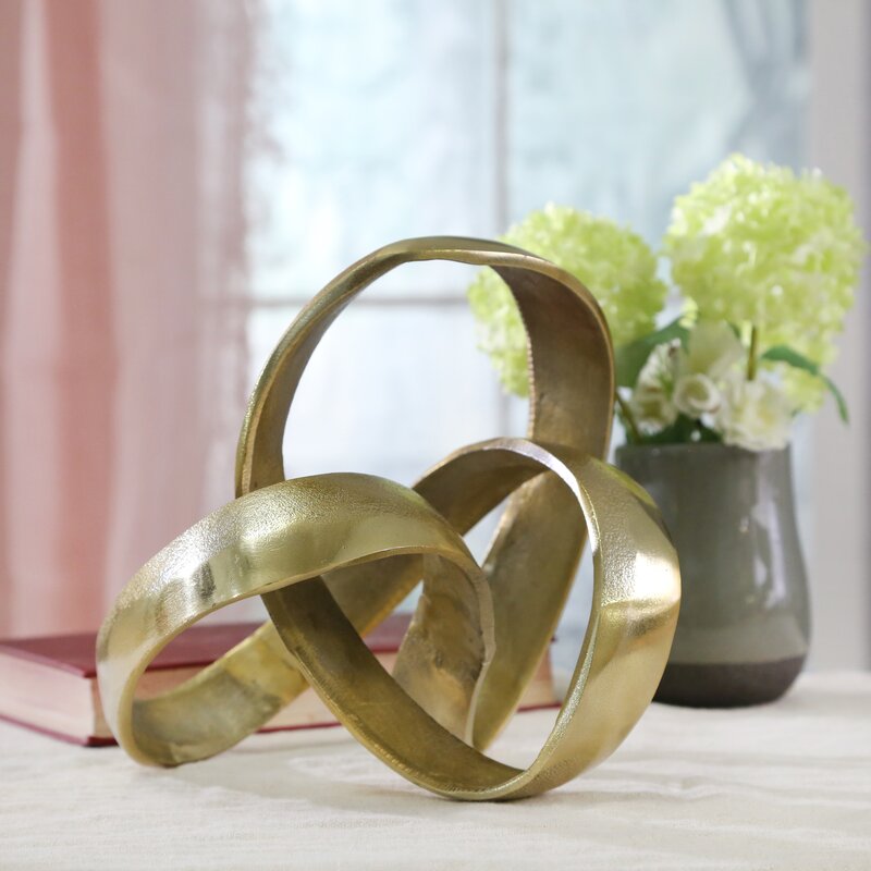 Samara Aluminum Knot Sculpture MRM1114