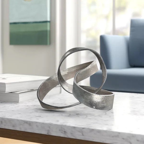 Silver Samara Sculpture