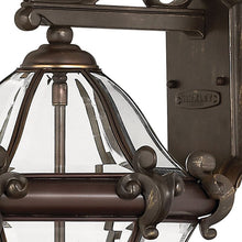 Load image into Gallery viewer, Copper Bronze San Clemente 3-Light Outdoor Wall Lantern 2825AH
