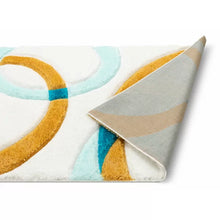 Load image into Gallery viewer, San Francisco Abstract Shag Area Rug in Blue 3&#39;11&quot; x 5&#39;3&quot;
