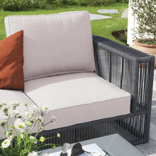 Load image into Gallery viewer, Sand &amp; Stable™ 2 - Piece Outdoor Seat/Back Cushion 25.5&#39;&#39; W x 26&#39;&#39; D
