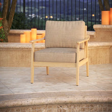 Load image into Gallery viewer, Sand &amp; Stable™ 2 - Piece Outdoor Sunbrella® Seat/Back Cushion 25&#39;&#39; W x 26&#39;&#39; D
