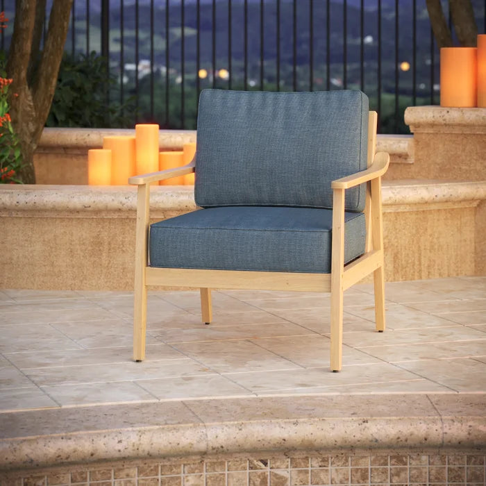 2 - Piece Outdoor Sunbrella® Seat/Back Cushion 25'' W x 26'' D, 2 Boxes