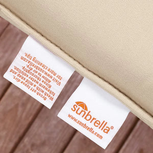 Sand & Stable™ Outdoor Chair Pad 2 x 20 x 20  (Set of 2)