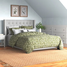 Load image into Gallery viewer, Sanders Upholstered Low Profile Standard Bed queen
