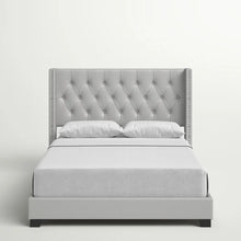 Load image into Gallery viewer, Sanders Upholstered Low Profile Standard Bed queen
