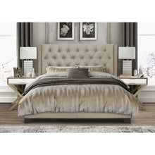 Load image into Gallery viewer, Sanders Upholstered Low Profile Standard Bed, Queen
