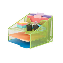 Load image into Gallery viewer, Green Sandidge 5 Compartment Mesh Organizer MRM1509
