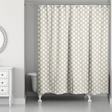 Load image into Gallery viewer, Brown/White Sandlin Dots Single Shower Curtain #ND1091

