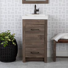 Load image into Gallery viewer, Sandtoft 19" Single Bathroom Vanity Set Vintage Oak *AS IS
