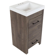 Load image into Gallery viewer, Sandtoft 19" Single Bathroom Vanity Set Vintage Oak *AS IS
