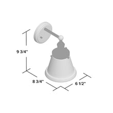 Load image into Gallery viewer, Sandy Springs 1 - Light Dimmable Bath Sconce MRM3654
