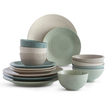 Load image into Gallery viewer, Siterra Handmade Stoneware Dinnerware - Set of 16
