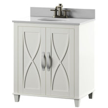 Load image into Gallery viewer, All White Sanjana 30&quot; Single Bathroom Vanity

