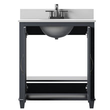 Load image into Gallery viewer, Sanjana 30&quot; Single Bathroom Vanity Set Metro Gray #2206HW - Out Of Box
