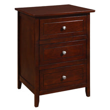 Load image into Gallery viewer, SantaAna 3 - Drawer Nightstand Cappuccino #1872HW

