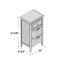 Load image into Gallery viewer, Santa Cruz End Table with Storage SB2581
