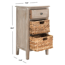 Load image into Gallery viewer, Santa Cruz End Table with Storage
