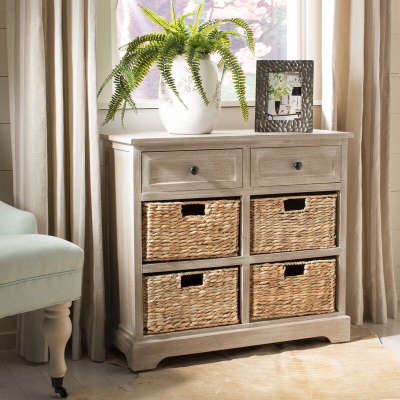 Santa Cruz Solid Wood 2 - Drawer Accent Chest