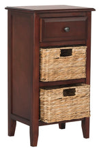 Load image into Gallery viewer, Santa Cruz Solid Wood End Table Storage 2352CDR
