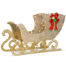 Load image into Gallery viewer, Santa&#39;s Sleigh Lighted Display
