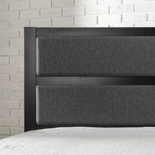 Load image into Gallery viewer, Santrell Upholstered Panel Headboard full
