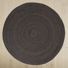 Load image into Gallery viewer, Sarina Handmade Braided Jute/Sisal Area Rug in Gray, Round 6&#39;
