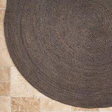 Load image into Gallery viewer, Sarina Handmade Braided Jute/Sisal Area Rug in Gray, Round 6&#39;
