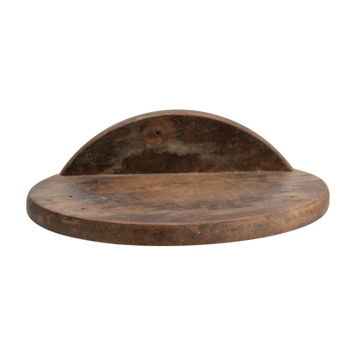 Sarvis Pine Wood Accent Shelf with Reclaimed Wood AP510
