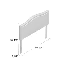 Load image into Gallery viewer, Queen Beige Sasaki Upholstered Panel Headboard
