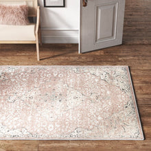 Load image into Gallery viewer, Sasha Oriental Peachy Pink Area Rug
