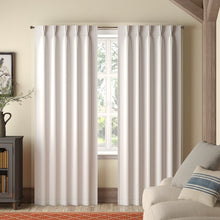 Load image into Gallery viewer, Sateen Room Darkening Curtain Pair 26&quot; W x 84&quot; L (Set of 2)
