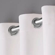 Load image into Gallery viewer, Sateen Solid Blackout Thermal Grommet Curtain Panels 52&quot; x 108&quot; (Set of 2)
