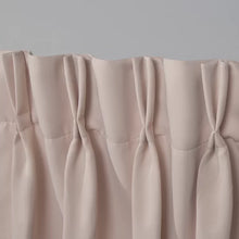 Load image into Gallery viewer, Sateen Solid Room Darkening Thermal Pinch Pleat Curtain Panels 52&quot; x 96&quot; (Set of 2)
