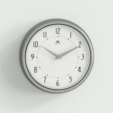 Load image into Gallery viewer, Silver Satsuki 7.25" Wall Clock
