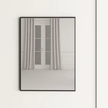 Load image into Gallery viewer, Black Savina Modern &amp; Contemporary Mirror
