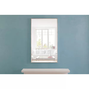 40" H x 24" W Sliver Savina Modern & Contemporary Mirror