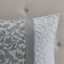 Load image into Gallery viewer, Cal. King Comforter + 7 Additional Pieces Gray Sayers Microfiber Modern &amp; Contemporary 8 Piece Comforter Set
