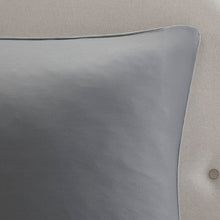 Load image into Gallery viewer, Cal. King Comforter + 7 Additional Pieces Gray Sayers Microfiber Modern &amp; Contemporary 8 Piece Comforter Set
