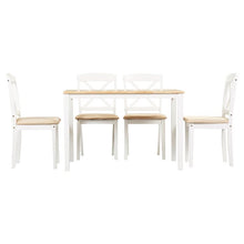 Load image into Gallery viewer, Scarlett 5 Piece Solid Wood Dining Set (SB668)
