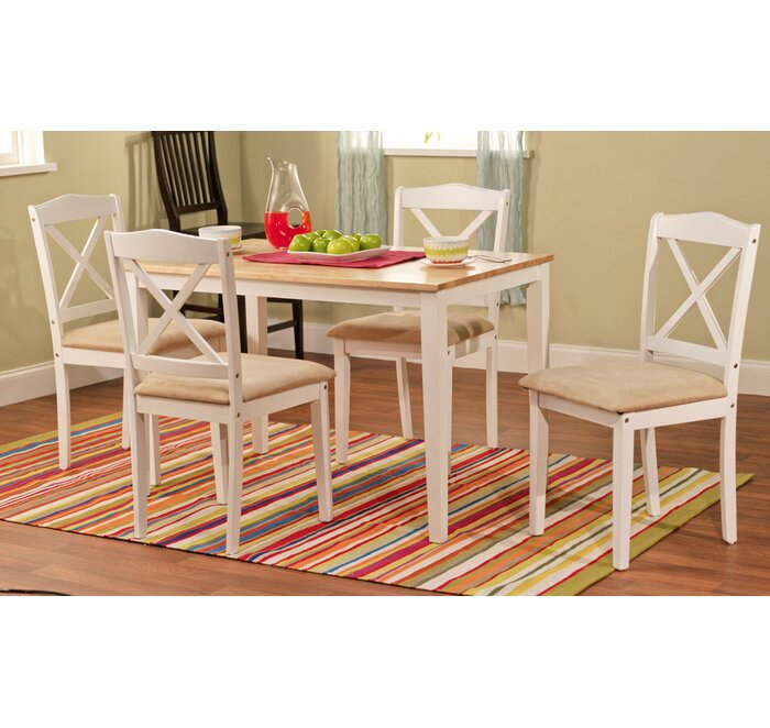 Scarlett 5 Piece Solid Wood Dining Set (SB668)