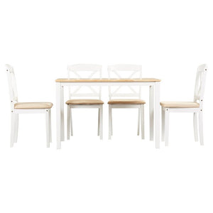 Scarlett 5 Piece Solid Wood Dining Set (SB668)