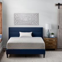Load image into Gallery viewer, Cobalt Scarlett Full / Double Upholstered Low Profile Platform Bed MRM3834
