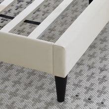 Load image into Gallery viewer, Scarlett Upholstered Low Profile Platform Bed queen
