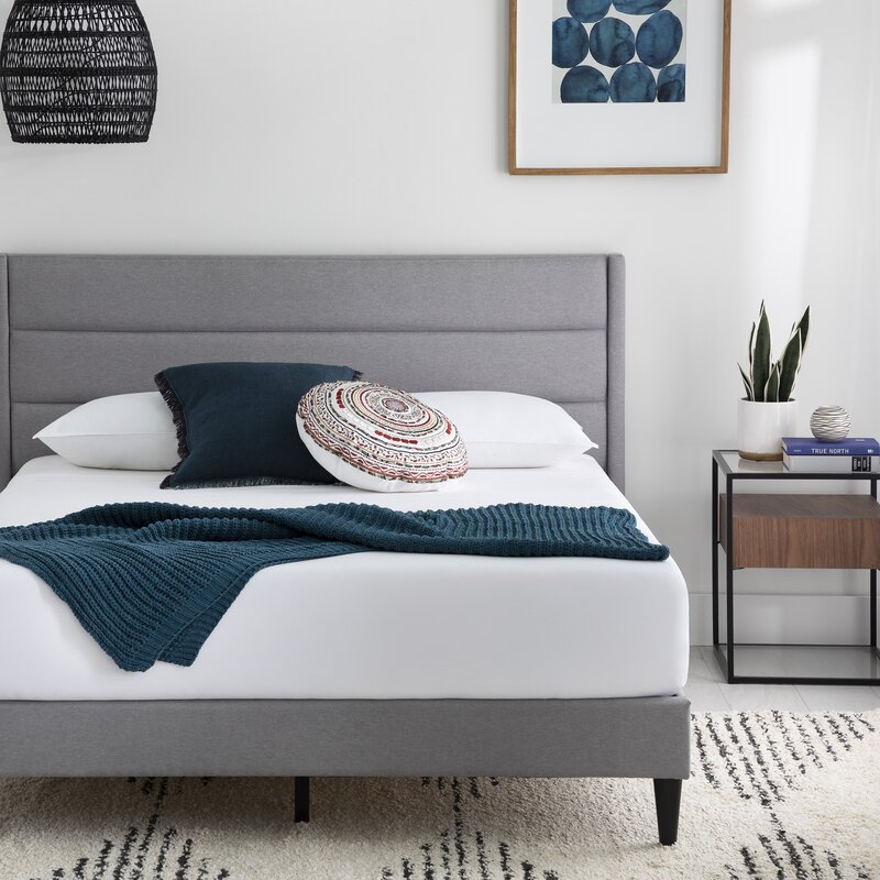 Scarlett Upholstered Low Profile Platform Bed 4533RR