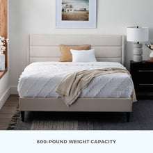 Load image into Gallery viewer, Scarlett Upholstered Low Profile Platform Bed, Twin
