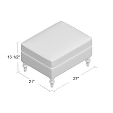 Load image into Gallery viewer, Scheetz 27&quot; Rectangle Geometric Standard Ottoman 4416RR
