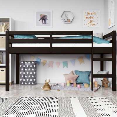 Schlemmer Twin Loft Bed Espresso 833CDR