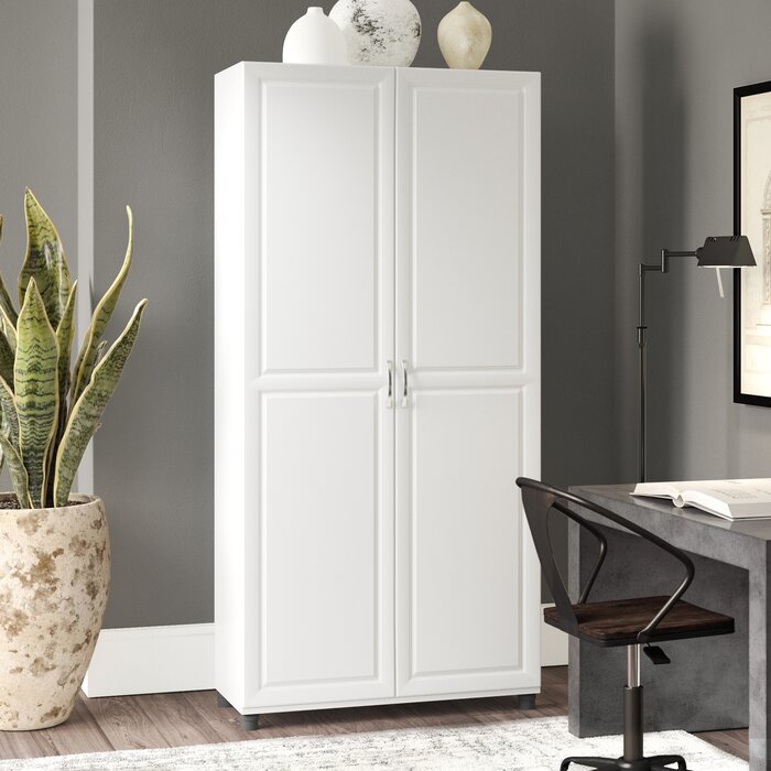 White Scholl Storage Cabinet