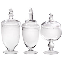 Load image into Gallery viewer, Scotia 3 Piece Apothecary Jar Set (2722RR)

